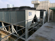 140 toneladas 380V ventilan el refrigerador refrescado del tornillo con el compresor de